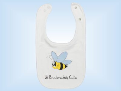 Baby Boy Bumble Bee Bib UnBeelievably Cute pic5