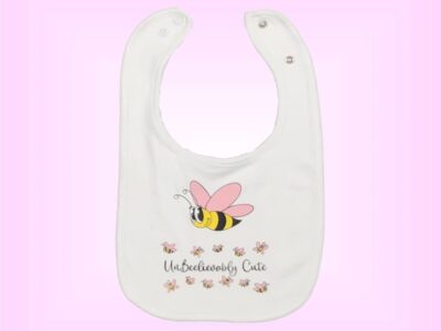 Baby Girl Bumble Bee Bib UnBeelievably Cute pic5