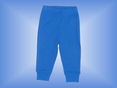 Bright Azure Blue Sweatpants to match That's How I Roll onesie or t-shirt.